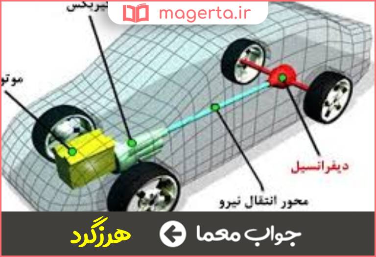 جواب معما محور چرخ های خودرو در جدول
