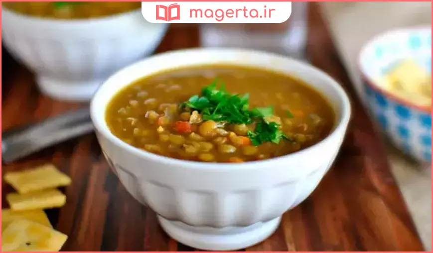طرز پخت عدس