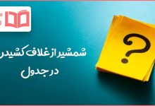 شمشیر از غلاف کشیدن در جدول