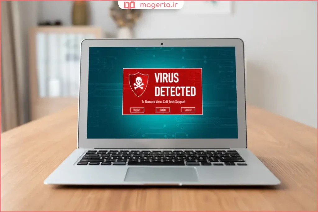 مصرف بالای اینترنت توسط لپ تاپ در حالت عادی