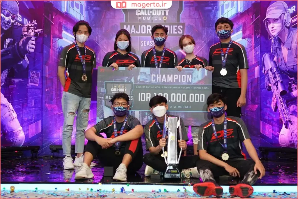 صفحه امتیازات و رنک بازیکن در مرحله مقدماتی چمپیونشیپ