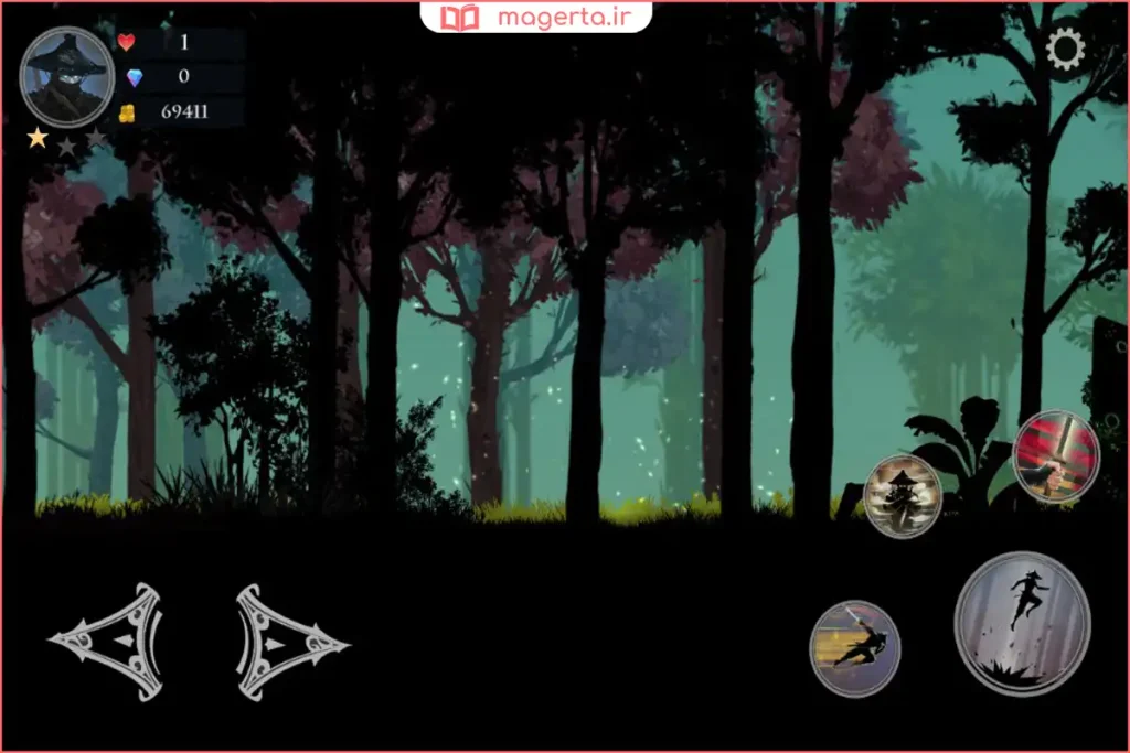 اجرای همزمان دو شخصیت در نینجا آراشی روی یک دستگاه