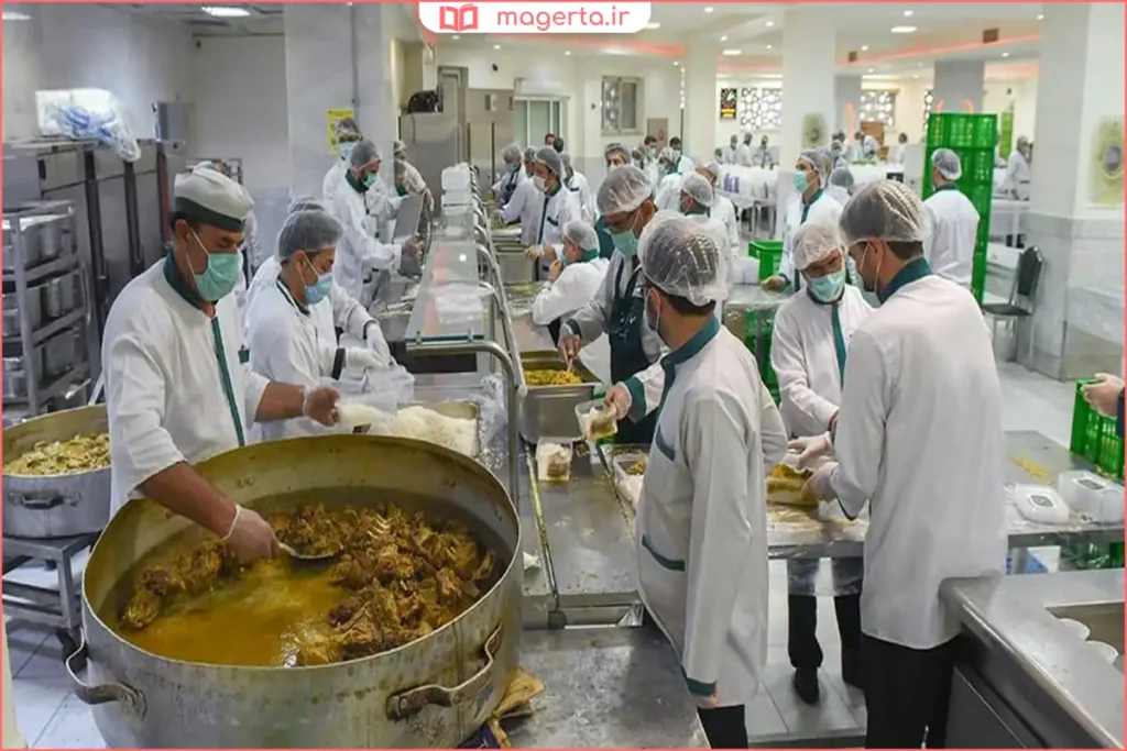 ثبت نام اینترنتی غذای حرم امام رضا در سامانه مربوطه