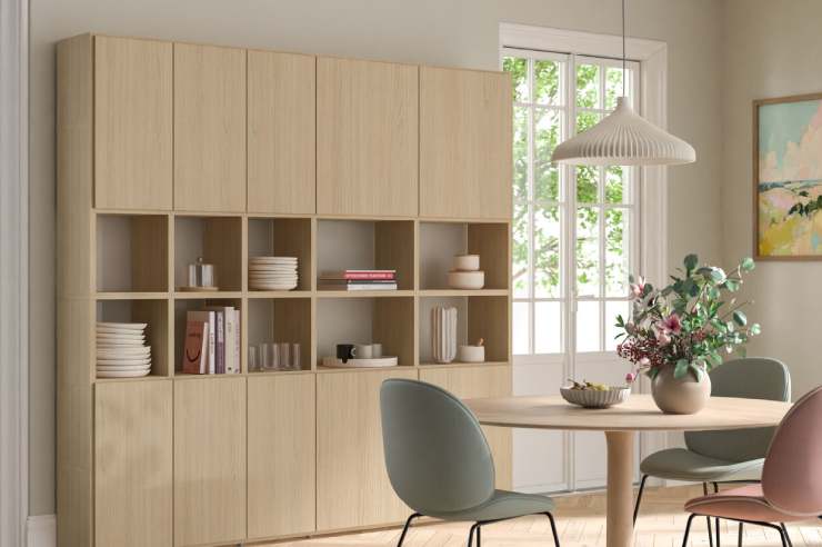 کتابخانه برای خانه کوچک