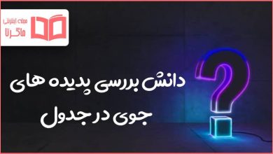 دانش بررسی پدیده های جوی در جدول