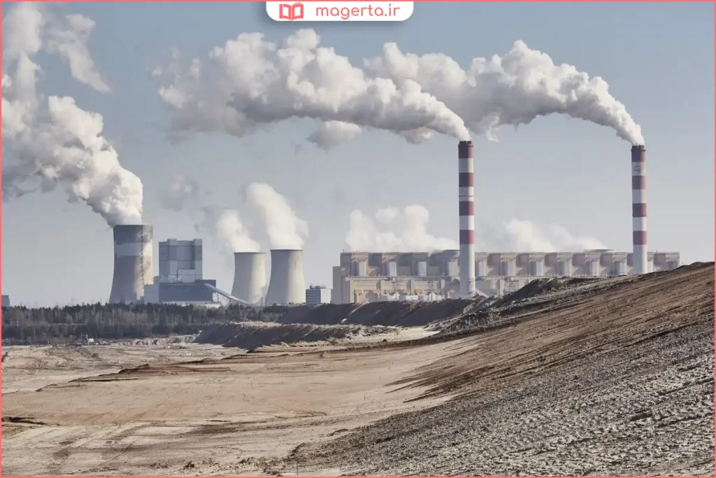 تصویر استخراج نفت خام بهعنوان یکی از سوختهای فسیلی