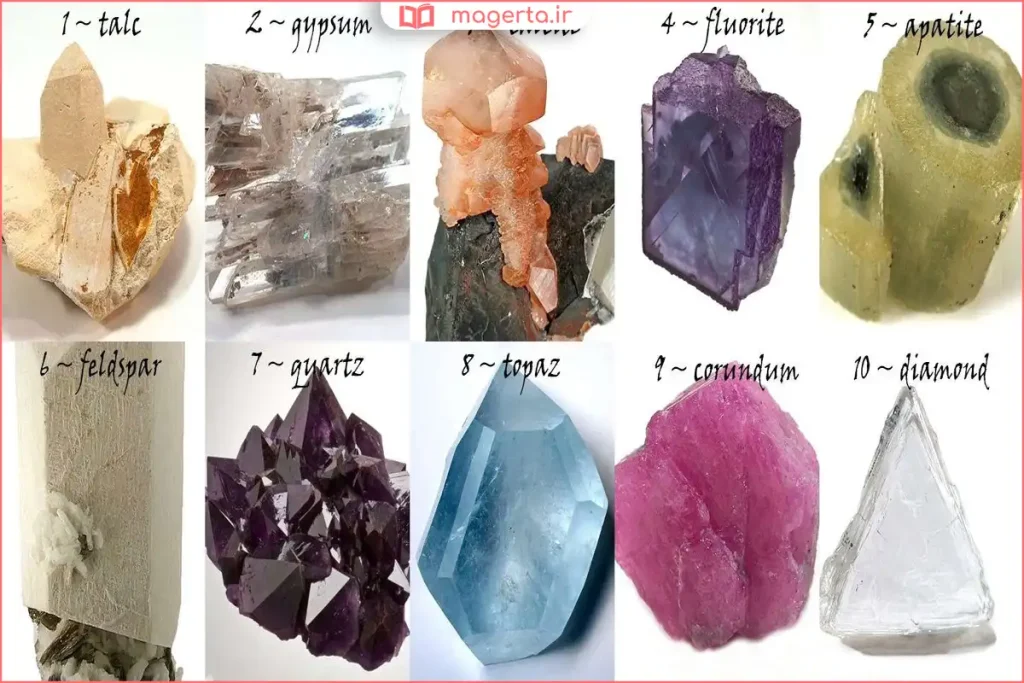 مقایسه سختی مواد مختلف با ابزار اندازه‌گیری