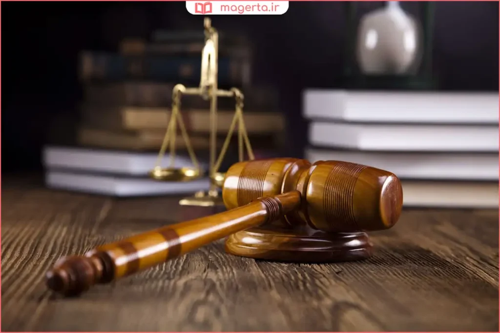 نمای نزدیک از متن قرار جلب به دادرسی صادرشده توسط بازپرس