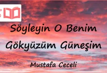 متن و ترجمه آهنگ Söyleyin O Benim Gökyüzüm Güneşim از Mustafa Ceceli