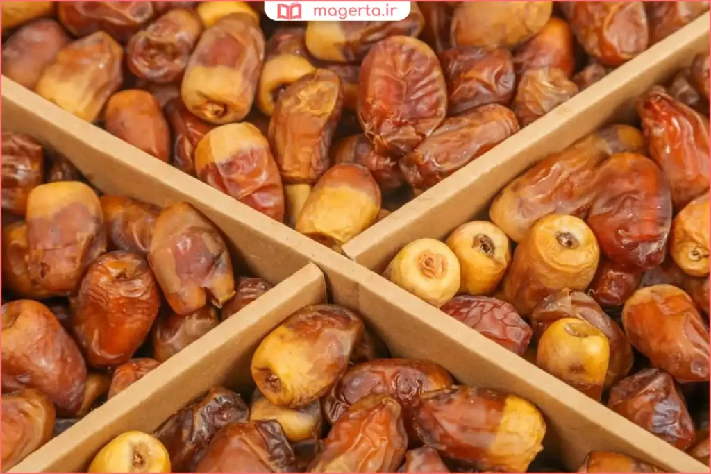 بستهبندی خرما قصب برای جلوگیری از خشک شدن