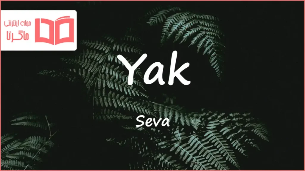 متن و ترجمه آهنگ Yak از Seva
