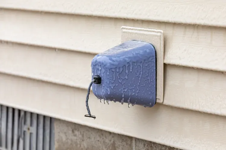 محافظت از لوله‌های بیرونی در زمستان