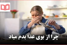 چرا از بوی غذا بدم میاد