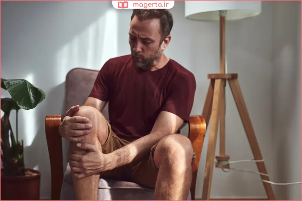 درد پایین زانو همراه با گرفتگی عضلات ساق