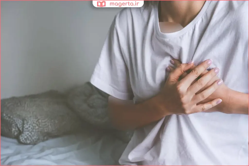 بیدار شدن از خواب با تپش قلب و احساس اضطراب