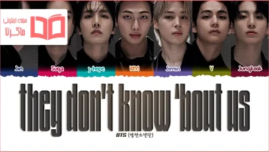 متن و ترجمه آهنگ they don’t know ’bout us از BTS