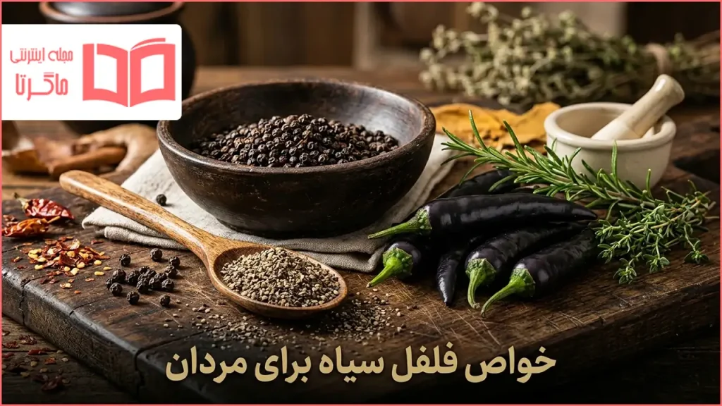 خواص فلفل سیاه برای مردان
