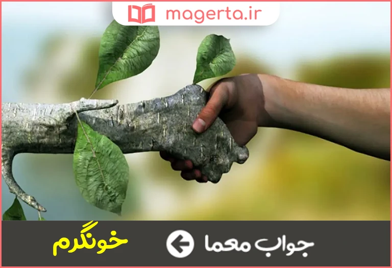 جواب معما مهربان و بامحبت در جدول