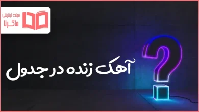 آهک زنده در جدول
