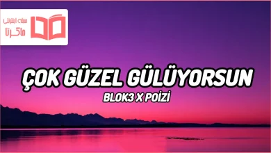 متن و ترجمه آهنگ Çok Güzel Gülüyorsun از BLOK3