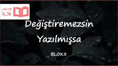 متن و ترجمه آهنگ Değiştiremezsin Yazılmışsa از BLOK3