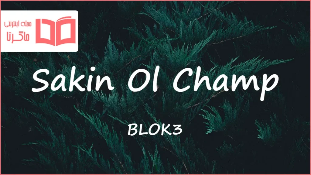 متن و ترجمه آهنگ Sakin Ol Champ از BLOK3