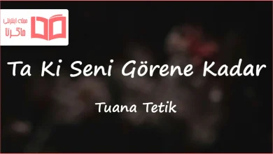 متن و ترجمه آهنگ Ta Ki Seni Görene Kadar از Tuana Tetik
