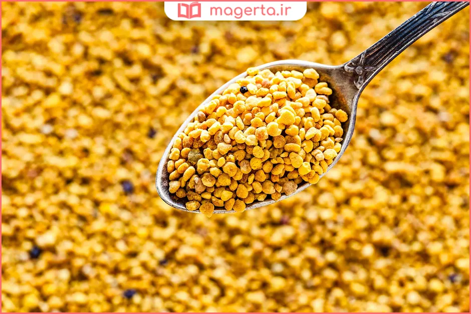 گرده گل برای افزایش قوای جسمی