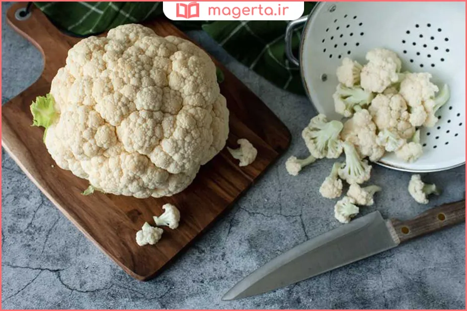 ارزش غذایی گل کلم