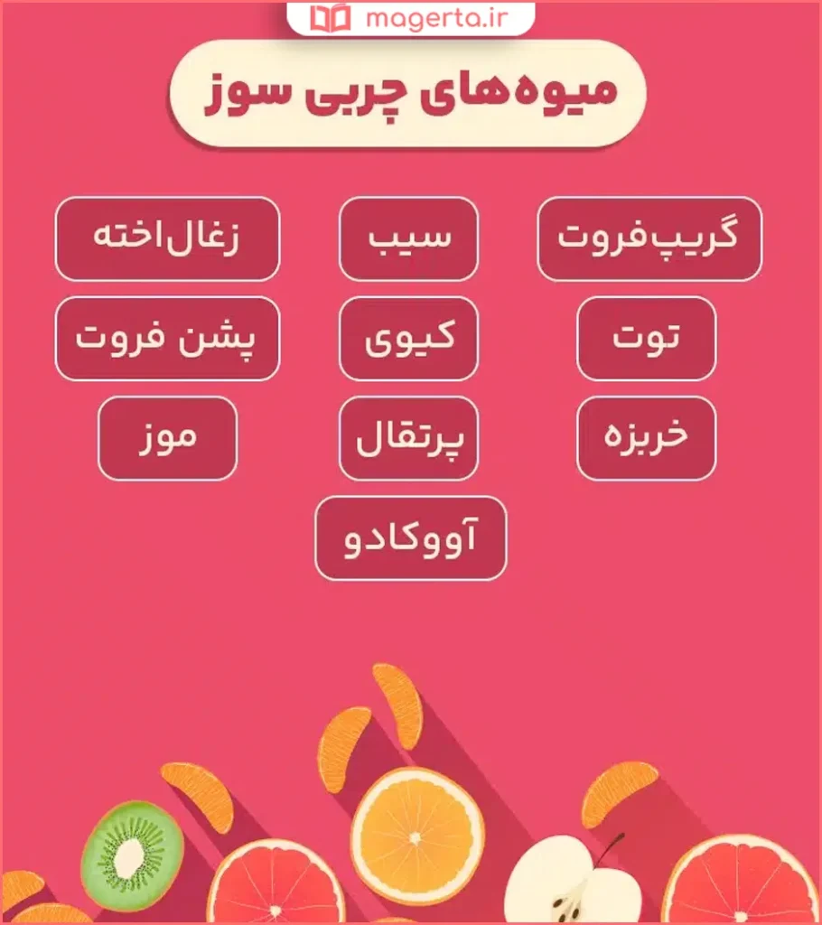برای چربیسوزی چه بخوریم