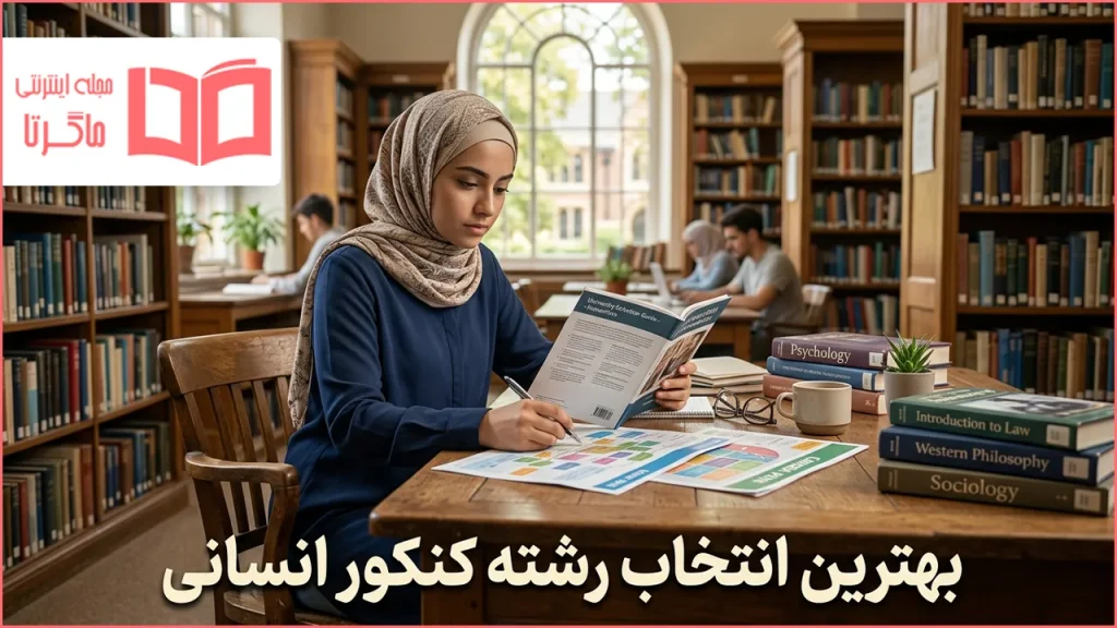 بهترین انتخاب رشته کنکور انسانی