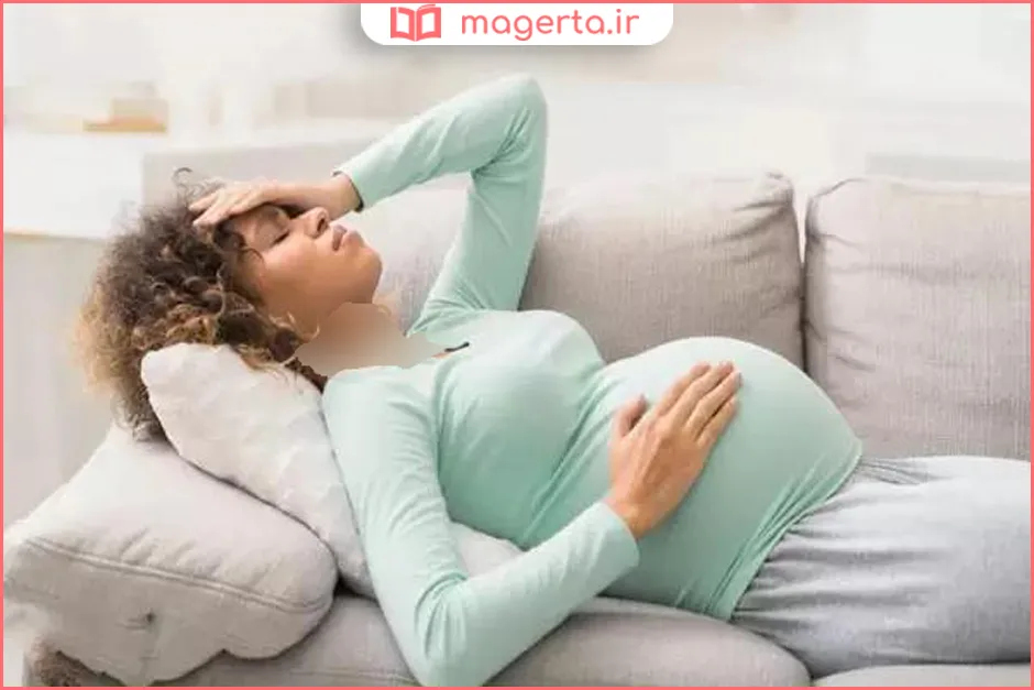 حالت صحیح نشستن در بارداری