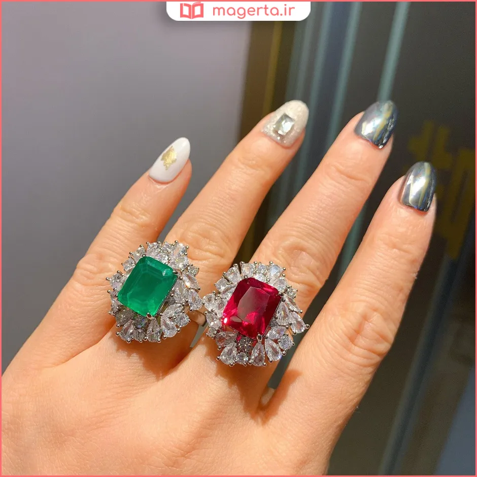 تفاوت یاقوت برمه و موزامبیک در رنگ و شفافیت