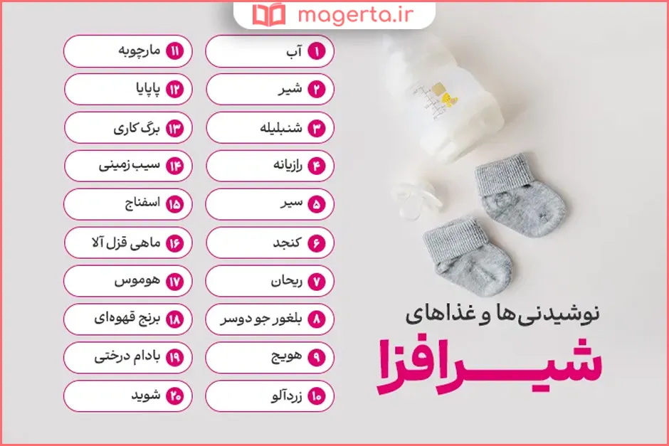 بهترین دمنوش برای شیر مادر