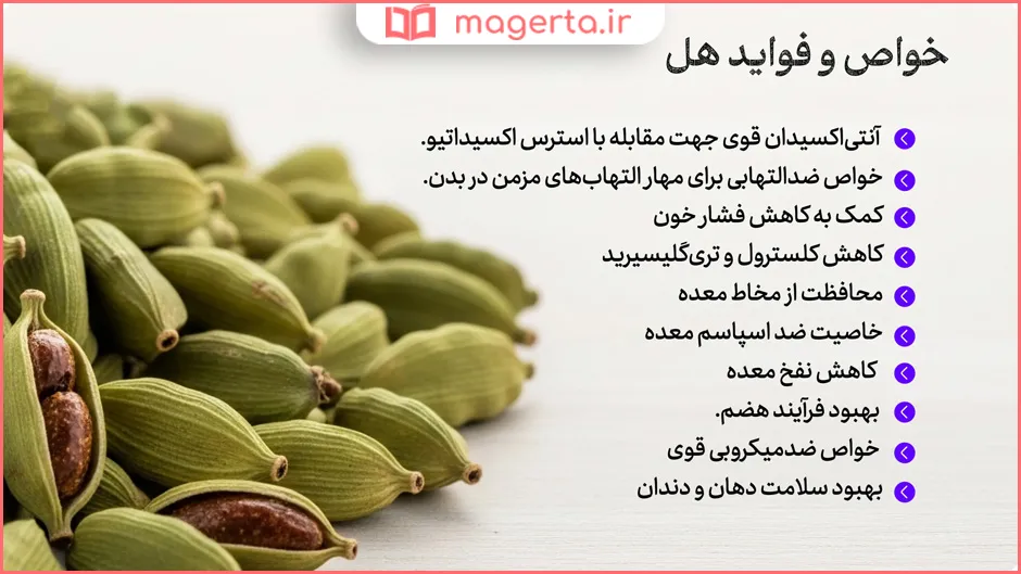 خواص هل برای اسپرم مردان