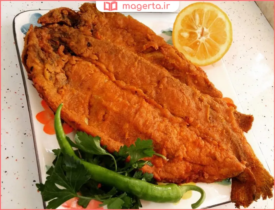 جلوگیری از وا رفتن ماهی در تابه