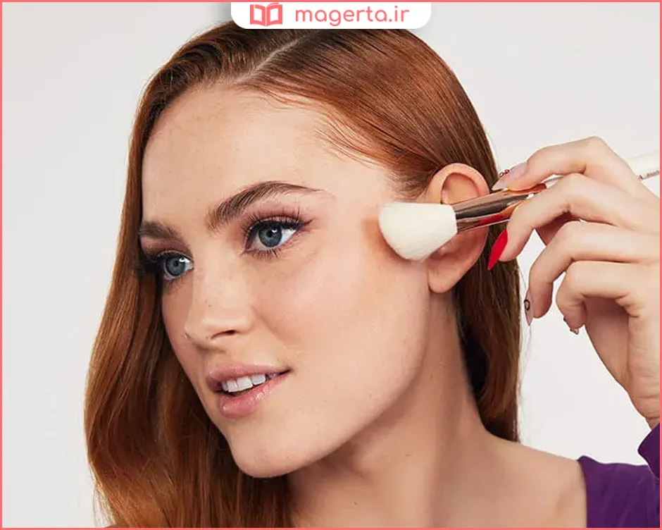 نحوه آرایش صورت طبیعی
