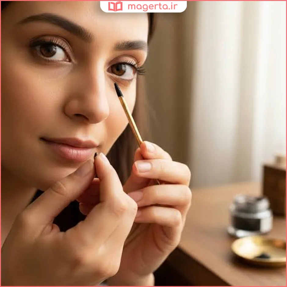 آموزش صحیح سرمه کشیدن
