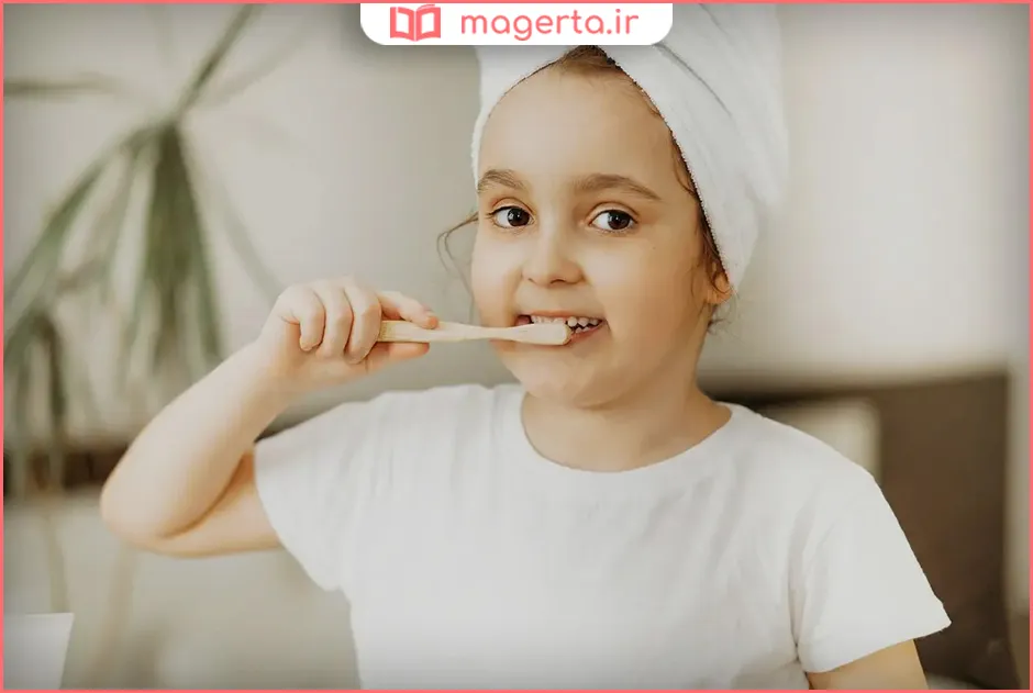 زاویه صحیح مسواک زدن