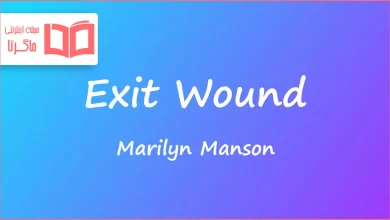 متن و ترجمه آهنگ Exit Wound از Marilyn Manson