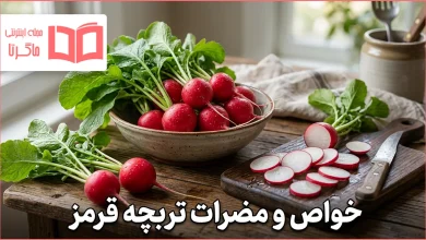 خواص و مضرات تربچه قرمز