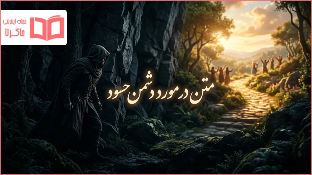 متن در مورد دشمن حسود