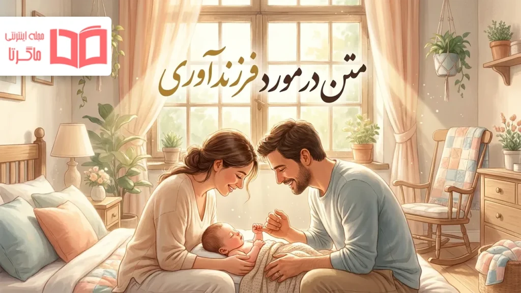 متن در مورد فرزند آوری