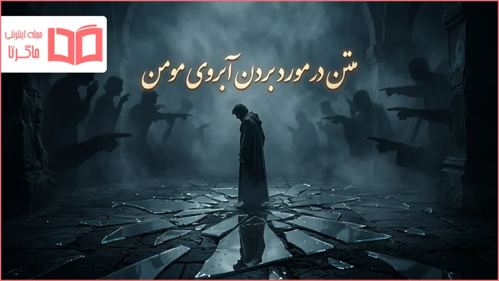 متن در مورد بردن آبروی مومن