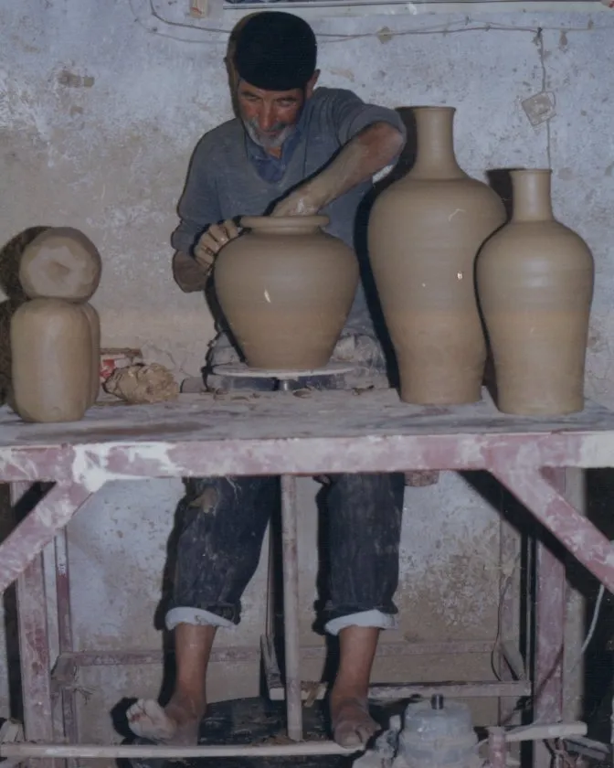 متن در مورد سفالگری