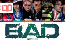 متن و ترجمه آهنگ BAD از ATEEZ