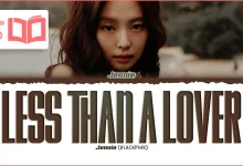 متن و ترجمه آهنگ Less than a Lover از JENNIE