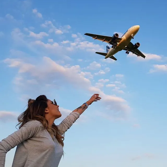 عکس پروفایل هواپیما عاشقانه دخترونه