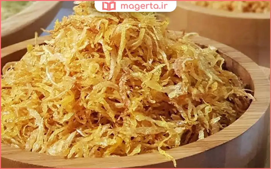 پیاز داغ مخصوص غذاهای ایرانی