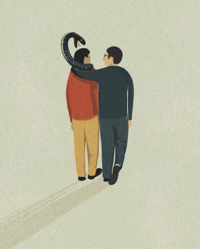 عکس پروفایل درد اعتماد شکسته